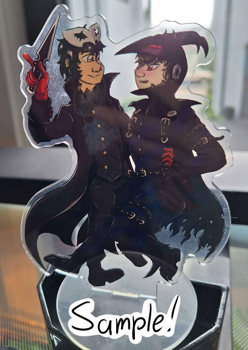 Sample of persona 5 standee!