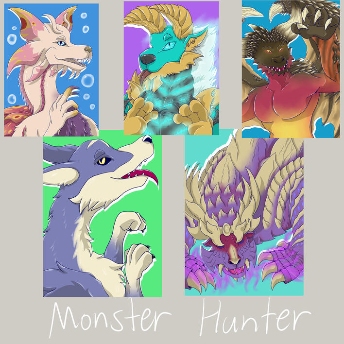 Monster Hunter Photocards