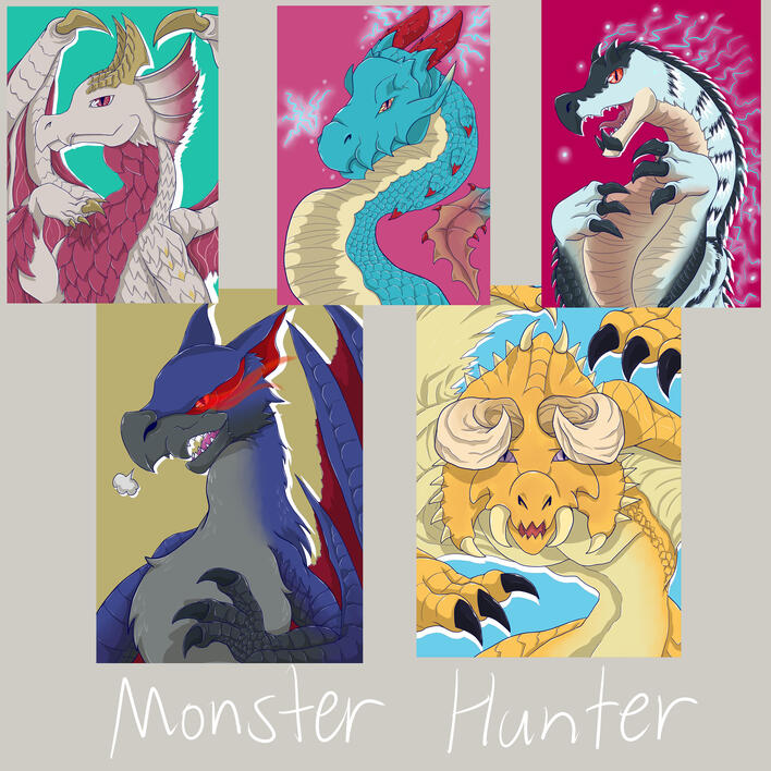 Monster Hunter Photocards